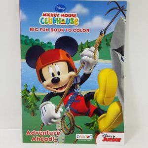 Mickey Mouse Club Coloring Big fun adventure book